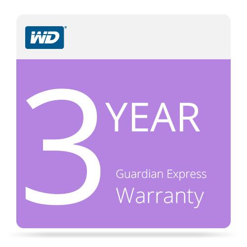 WD 3-Year Guardian Express Warranty For WD WDBMBC0000NNC-NASN