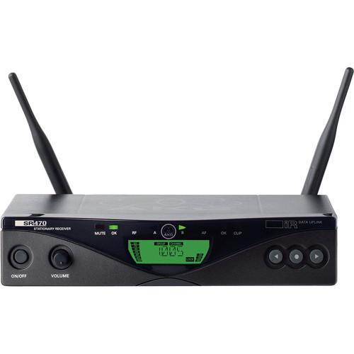 AKG  SR 470 UHF Wireless Receiver 3300H00150, AKG, SR, 470, UHF, Wireless, Receiver, 3300H00150, Video