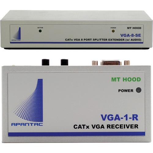Apantac VGA-8-SE VGA Extender/Splitter with Audio VGA-SET-4, Apantac, VGA-8-SE, VGA, Extender/Splitter, with, Audio, VGA-SET-4,