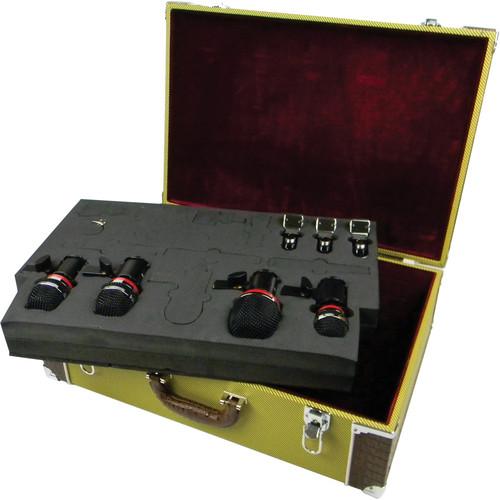 Avantone Pro CDMK4 4-Mic Drum Microphone Kit CDMK4, Avantone, Pro, CDMK4, 4-Mic, Drum, Microphone, Kit, CDMK4,