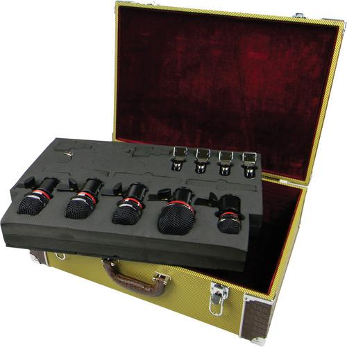 Avantone Pro CDMK5 5-Mic Drum Microphone Kit CDMK5, Avantone, Pro, CDMK5, 5-Mic, Drum, Microphone, Kit, CDMK5,