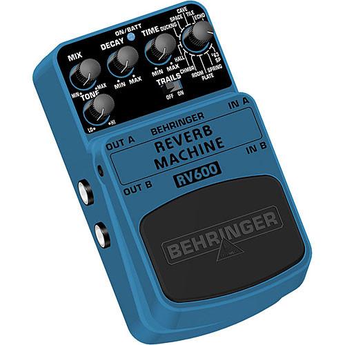 Behringer RV600 - Reverb Modeling Effects Pedal RV600