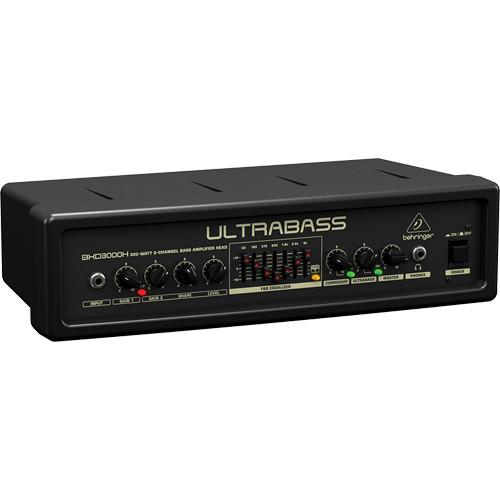 Behringer ULTRABASS BXD3000H Bass Amplifier Head BXD3000H