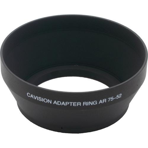 Cavision 52mm Conical Step-up Ring with 75mm Outside ARC75-52D35