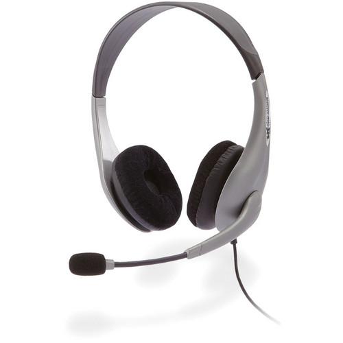 Cyber Acoustics AC-404 Stereo Headset and Boom Mic AC-404, Cyber, Acoustics, AC-404, Stereo, Headset, Boom, Mic, AC-404,