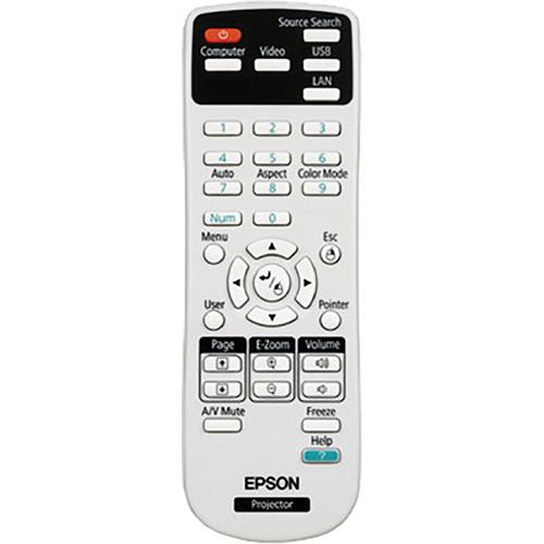 Epson Replacement Standard Remote Control f/ S11 1547200, Epson, Replacement, Standard, Remote, Control, f/, S11, 1547200,