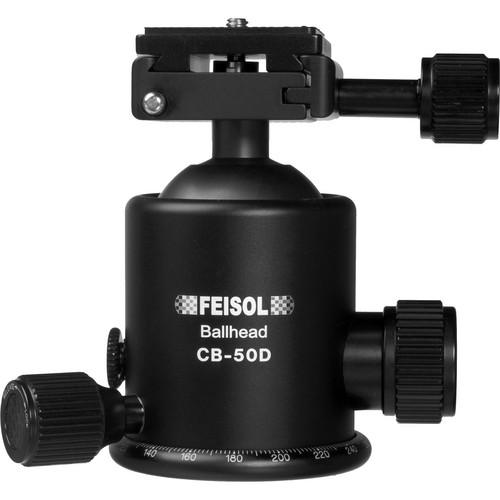 FEISOL CB-50D Ballhead with QP-144750 Release Plate CB-50D, FEISOL, CB-50D, Ballhead, with, QP-144750, Release, Plate, CB-50D,