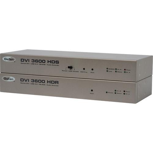 Gefen DVI 3600HD Optical DVI / USB 2.0 / RS-232 / EXT-DVI-3600HD