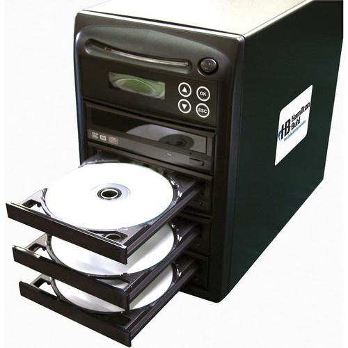 HamiltonBuhl 1:3 DVD/CD Duplicator with LCD Screen HB123, HamiltonBuhl, 1:3, DVD/CD, Duplicator, with, LCD, Screen, HB123,