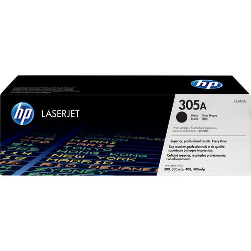 HP  HP 305A Black LaserJet Toner Cartridge CE410A