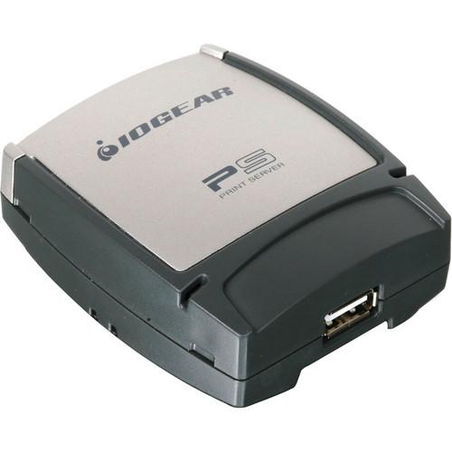 IOGEAR USB 2.0 Print Server, 1-Port Multi-Language GPSU21W6, IOGEAR, USB, 2.0, Print, Server, 1-Port, Multi-Language, GPSU21W6,