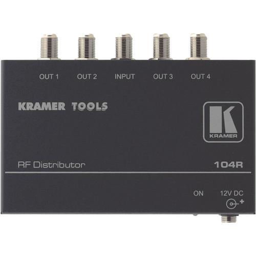 Kramer  104R 1x4 RF Distribution Amplifier 104R, Kramer, 104R, 1x4, RF, Distribution, Amplifier, 104R, Video