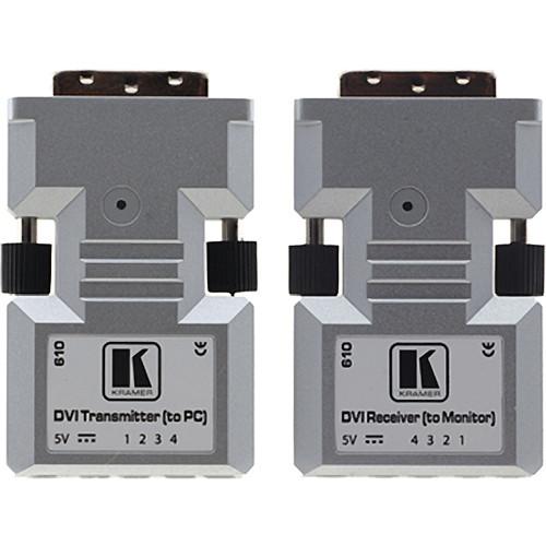 Kramer 610R/T Detachable DVI Optical Transmitter & 610R/T, Kramer, 610R/T, Detachable, DVI, Optical, Transmitter, &, 610R/T