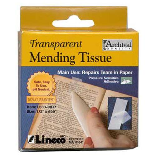 Lineco Transparent Mending Tissue (0.5