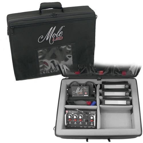 Mole-Richardson Tenba Air-Soft 3-Light Kit Case 86323