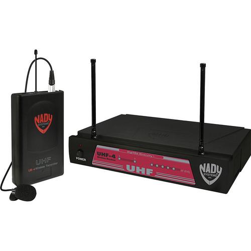Nady UHF-4 UHF Wireless Lavalier Microphone System UHF-4 LT/O/17