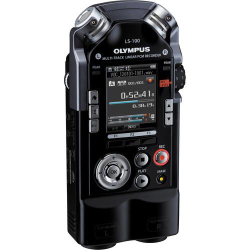 Olympus  LS-100 On-Camera DSLR Audio Kit, Olympus, LS-100, On-Camera, DSLR, Audio, Kit, Video