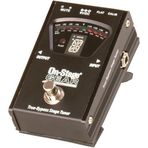 On-Stage  GTA7800 True-Bypass Pedal Tuner GTA7800