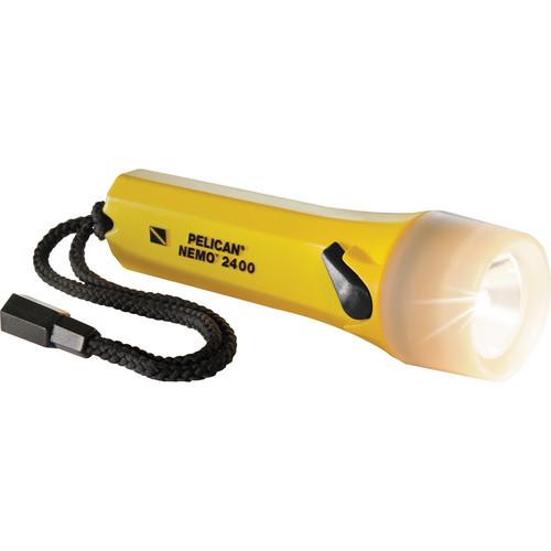 Pelican Nemo 2400 Incandescent Flashlight (Yellow) 2400-017-247, Pelican, Nemo, 2400, Incandescent, Flashlight, Yellow, 2400-017-247