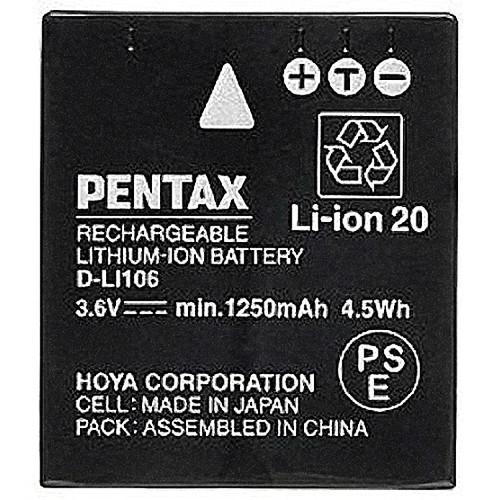 Pentax D-LI106 Rechargeable Lithium-Ion Battery Pack 39863