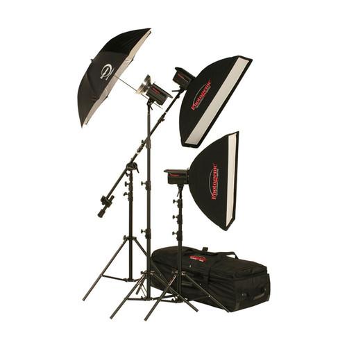 Photogenic 1,500W/s Solair 3 Light Studio Kit 900095