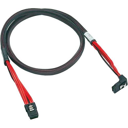 Promise Technology Mini SAS to Mini SATA Cable CABRA2MS10, Promise, Technology, Mini, SAS, to, Mini, SATA, Cable, CABRA2MS10,