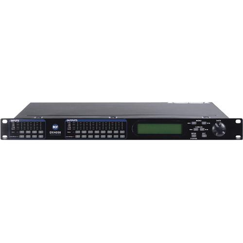 RCF DX 4008 4-Input & 8-Output Digital Audio DX-4008