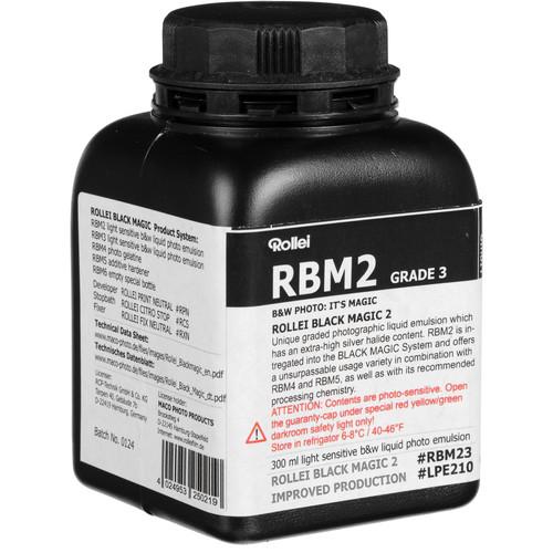 Rollei Black Magic Liquid Emulsion, High Contrast (300ml) 66123, Rollei, Black, Magic, Liquid, Emulsion, High, Contrast, 300ml, 66123