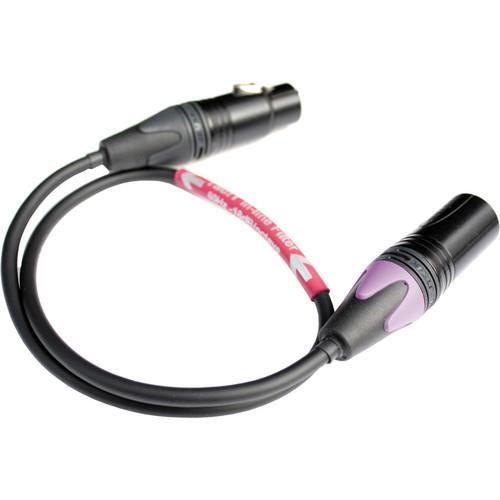 Rycote XLR-3F to XLR-3M Cable with TAC!T Filter (18