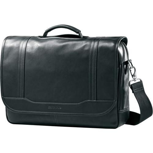 Samsonite Colombian Leather Flapover Briefcase 50789-1041