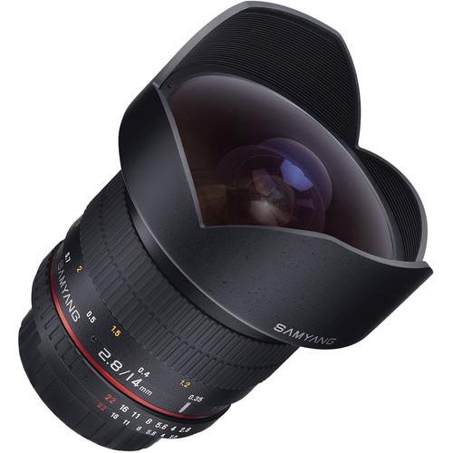 Samyang 14mm Ultra Wide-Angle f/2.8 IF ED UMC Lens SY14M-S, Samyang, 14mm, Ultra, Wide-Angle, f/2.8, IF, ED, UMC, Lens, SY14M-S,