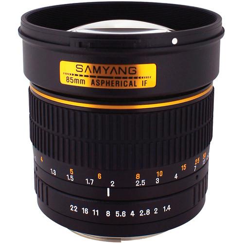 Samyang 85mm f/1.4 Aspherical Lens for Canon SY85M-C