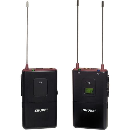 Shure FP Wireless Bodypack System (No Mic) FP15-H5, Shure, FP, Wireless, Bodypack, System, No, Mic, FP15-H5,