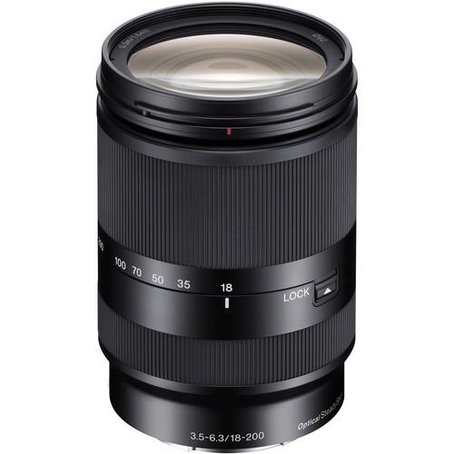 Sony 18-200mm f/3.5-6.3 OSS Lens for NEX Cameras SEL18200LE