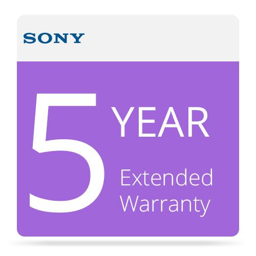 Sony 5 Year Extended Warranty for 15-20