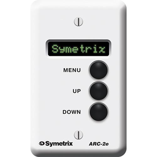 Symetrix ARC-2E Modular Wall-Panel Remote Control for DSP ARC-2E, Symetrix, ARC-2E, Modular, Wall-Panel, Remote, Control, DSP, ARC-2E