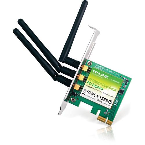 TP-Link 450 Mbps 2.4/5GHz Wireless N Dual Band PCI TL-WDN4800, TP-Link, 450, Mbps, 2.4/5GHz, Wireless, N, Dual, Band, PCI, TL-WDN4800
