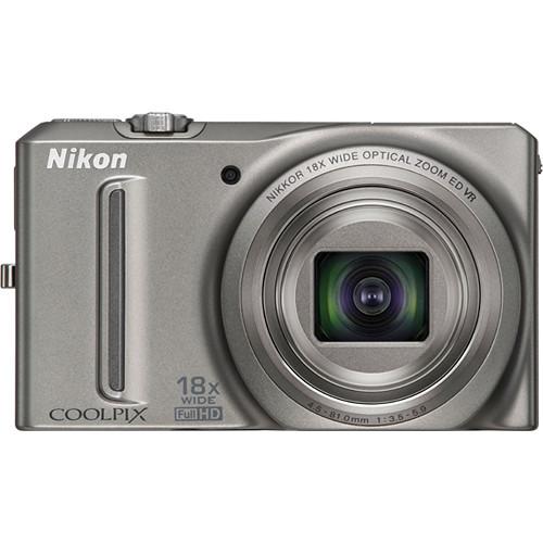Used Nikon Coolpix S9100 Digital Camera (Silver) 26247B, Used, Nikon, Coolpix, S9100, Digital, Camera, Silver, 26247B,