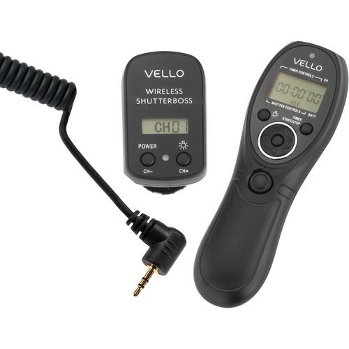 Vello  Wireless ShutterBoss Timer Remote RCW-C1, Vello, Wireless, ShutterBoss, Timer, Remote, RCW-C1, Video