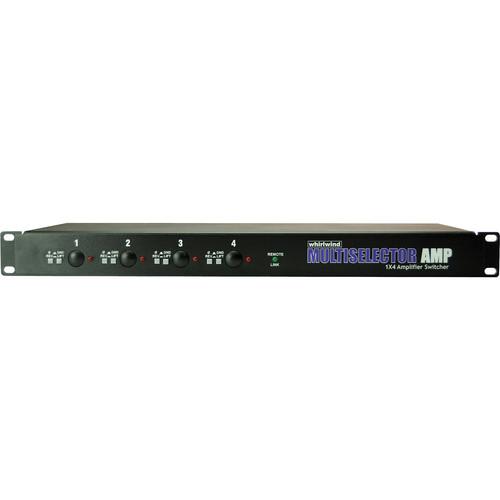 Whirlwind MultiSelector AMP 1 x 4 Amplifier Switcher MLTSELAMP, Whirlwind, MultiSelector, AMP, 1, x, 4, Amplifier, Switcher, MLTSELAMP