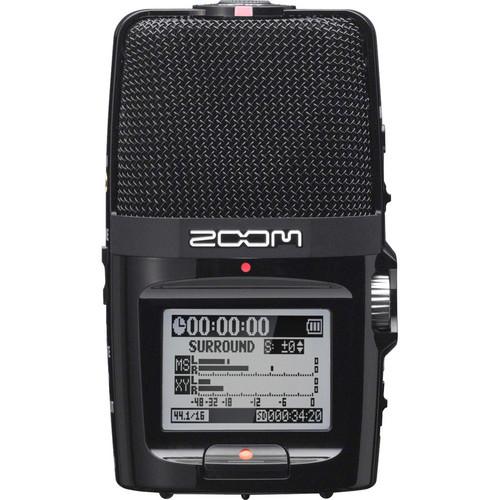 Zoom H2n Recorder with Custom-Tailored Windscreen and Remote
