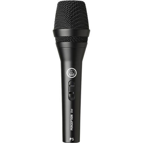 AKG P 5 S Dynamic Microphone With On/Off Switch 3100H00120, AKG, P, 5, S, Dynamic, Microphone, With, On/Off, Switch, 3100H00120,