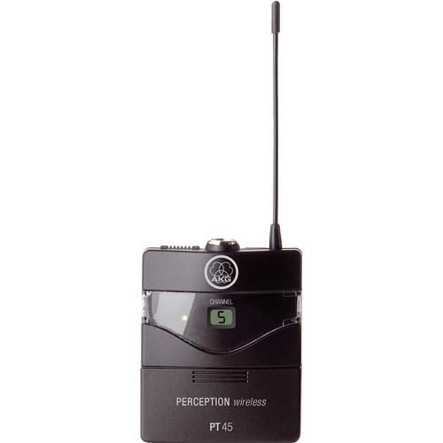 AKG Perception PT 45 Wireless Pocket Transmitter - 3247H00090