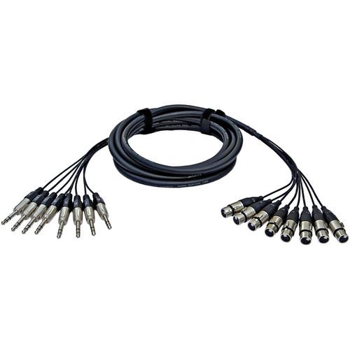ALVA X8T8PRO2 6.5' Analog Multi-Core Cable (Black) X8T8PRO2, ALVA, X8T8PRO2, 6.5', Analog, Multi-Core, Cable, Black, X8T8PRO2,