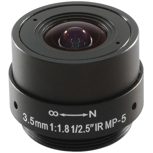 Arecont Vision CS-Mount 3.5mm Fixed Focal Megapixel Lens MPL3.5