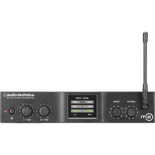 Audio-Technica M2T Stereo Transmitter (M - 614 to 647 MHz) M2TM, Audio-Technica, M2T, Stereo, Transmitter, M, 614, to, 647, MHz, M2TM
