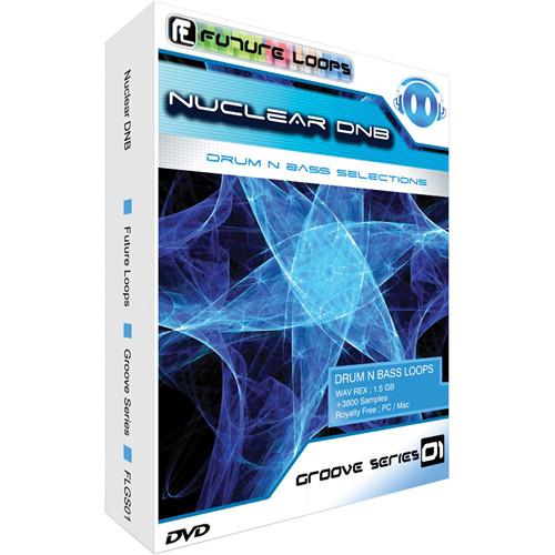 Big Fish Audio Nuclear DNB DVD (REX & WAV Formats) FLGS01-RW