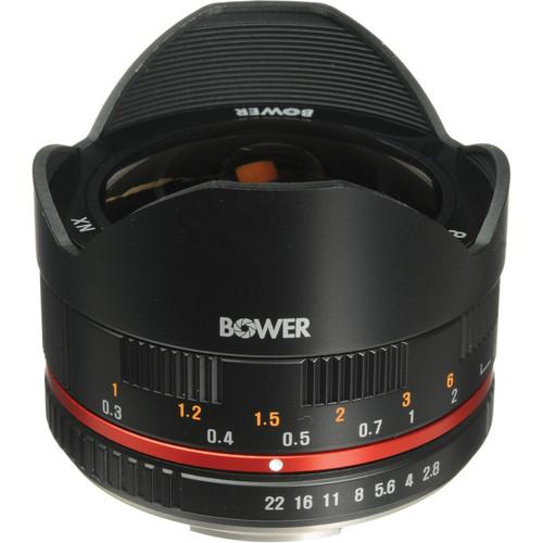 Bower 8mm f/2.8 Ultra Compact Fisheye Lens for Samsung SLY288NXB