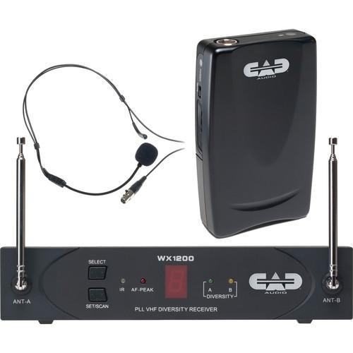 CAD StagePass WX1210HW Wireless Headworn Microphone WX1210HW, CAD, StagePass, WX1210HW, Wireless, Headworn, Microphone, WX1210HW,