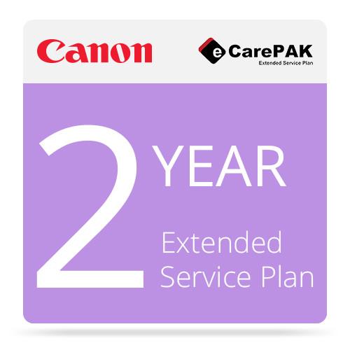 Canon 2-Year CarePak Extended Service Plan Warranty 1708B081